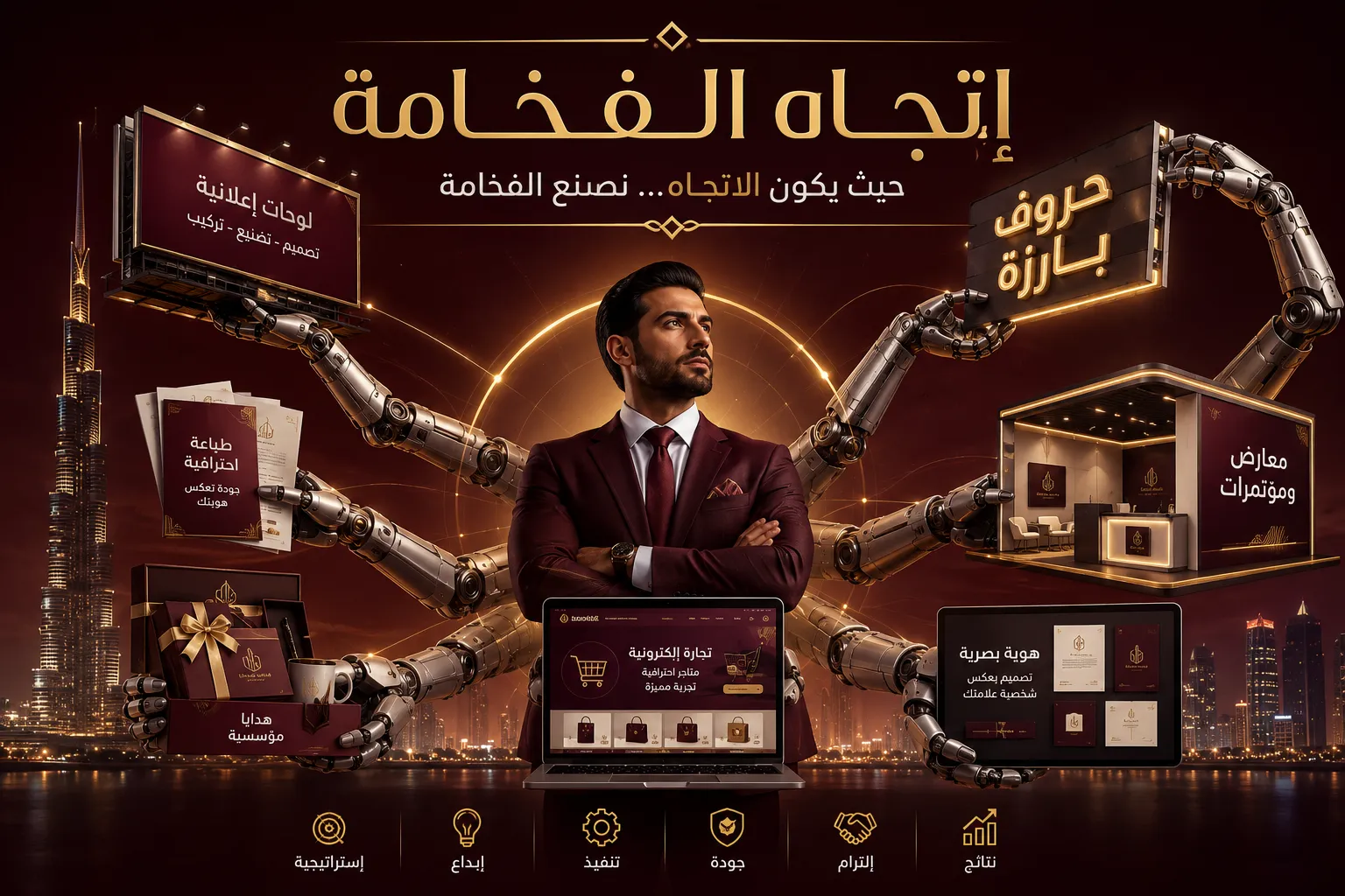 شركة اتجاه الفخامة | حلول متكاملة للمشاريع الكبرى 2026