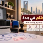 صنع أختام في جدة | دليل الأنواع والتصميم والتنفيذ 2026